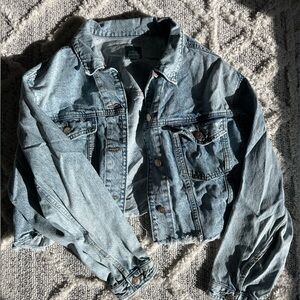 Cropped Jean Jacket